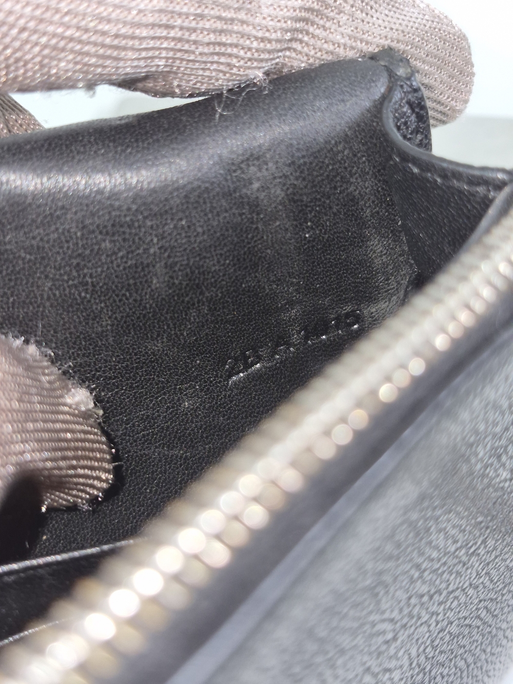 Givenchy Black Leather Chain Shoulder Bag - Picture 9 of 10